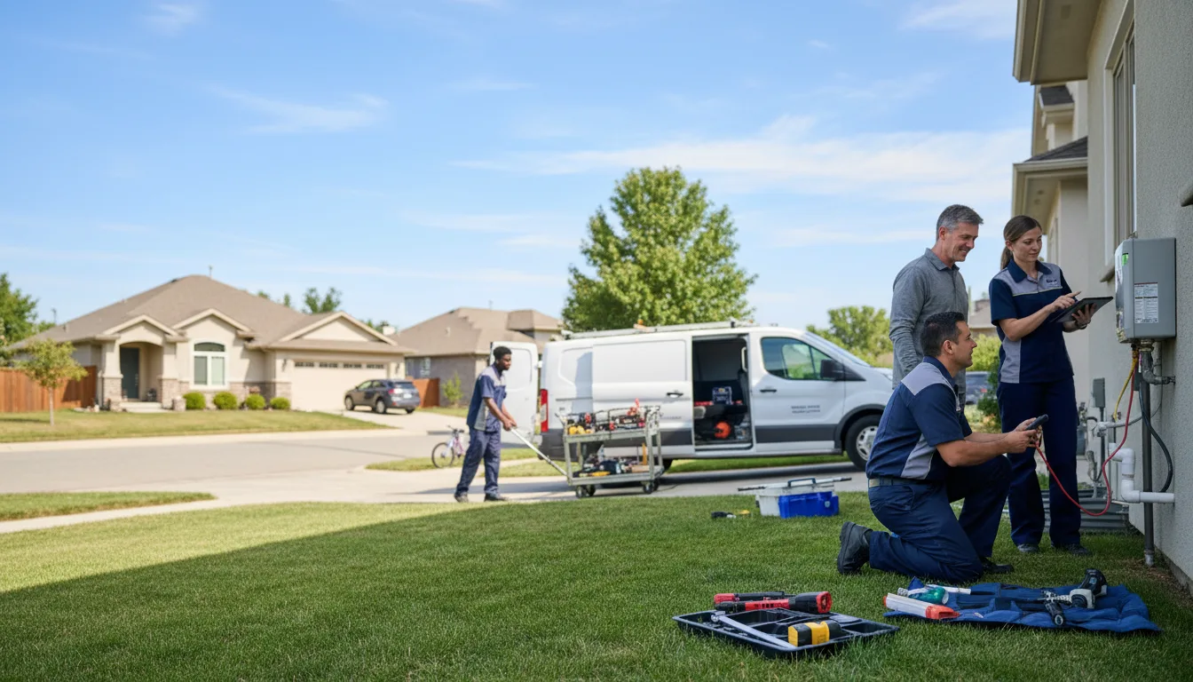 Tankless water heater service in Keldron, SD